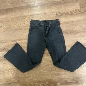 Express Black Flare Jeans